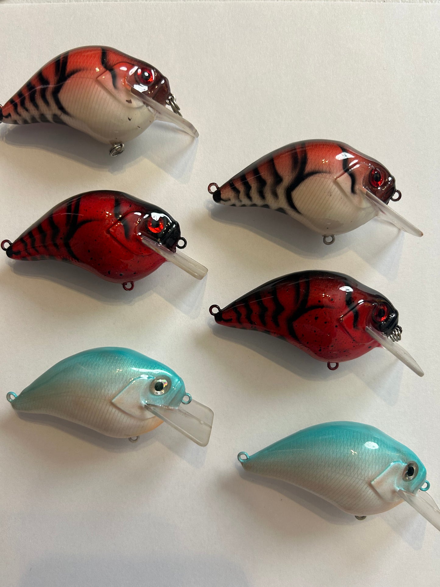 Custom Painted MegaBass S Crank Knock Offs